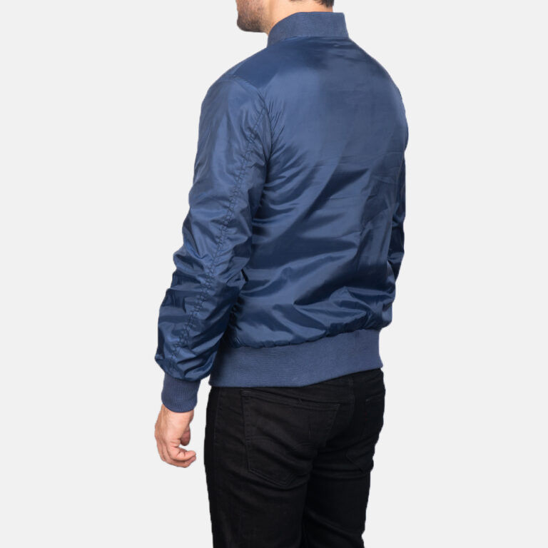 Mens Blue Bomber Jacket1086-8-1599208784893